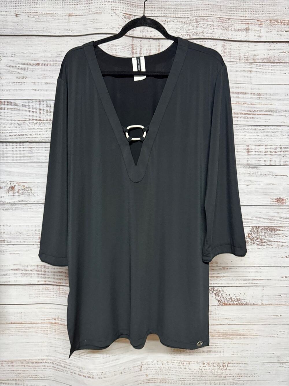 Jantzen Swim Cover-Up Large Black
